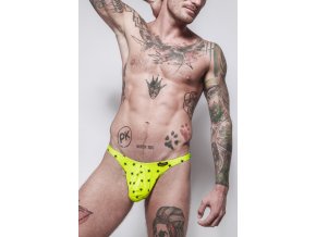 Gymswim star bulge swimunder mini thong yellow/black