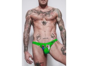 Gymswim bear bulge swim brief green