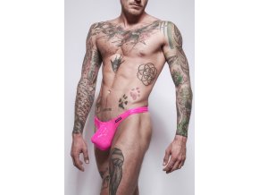 Gymswim club tropicana bulge swim thong pink