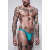 Gymswim python bulge swim thong blue