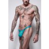 Gymswim python bulge swim thong blue