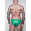 Gymswim python bulge swim brief green