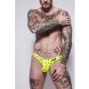 Gymswim star bulge swim brief yellow/black