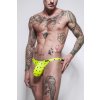 Gymswim star bulge swimunder mini thong yellow/black