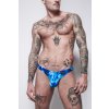 Gymswim soldier bulge swim brief dark blue