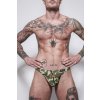 Gymswim soldier bulge swimunder mini thong dark green