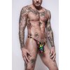 Gymswim party boy bulge swimunder mini thong multicolor/black