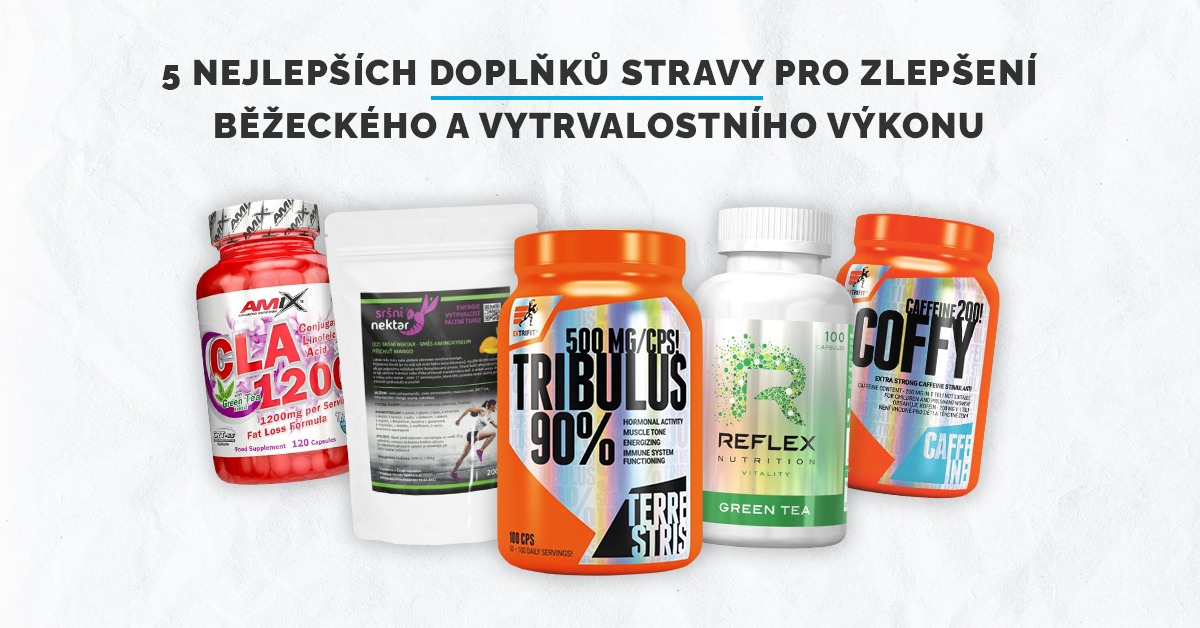 5 nejlepších doplňků stravy pro zlepšení běžeckého a vytrvalostního výkonu