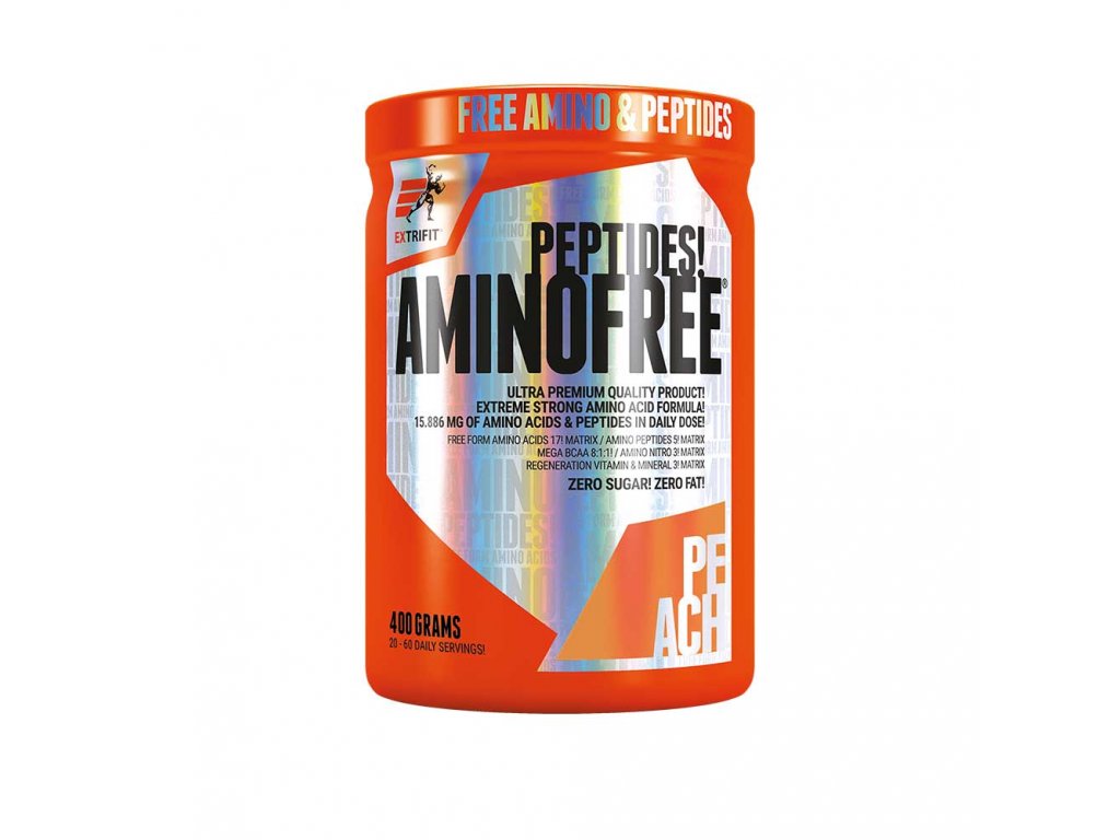Extrifit Aminofree Peptides 400 g (Příchuť broskev)