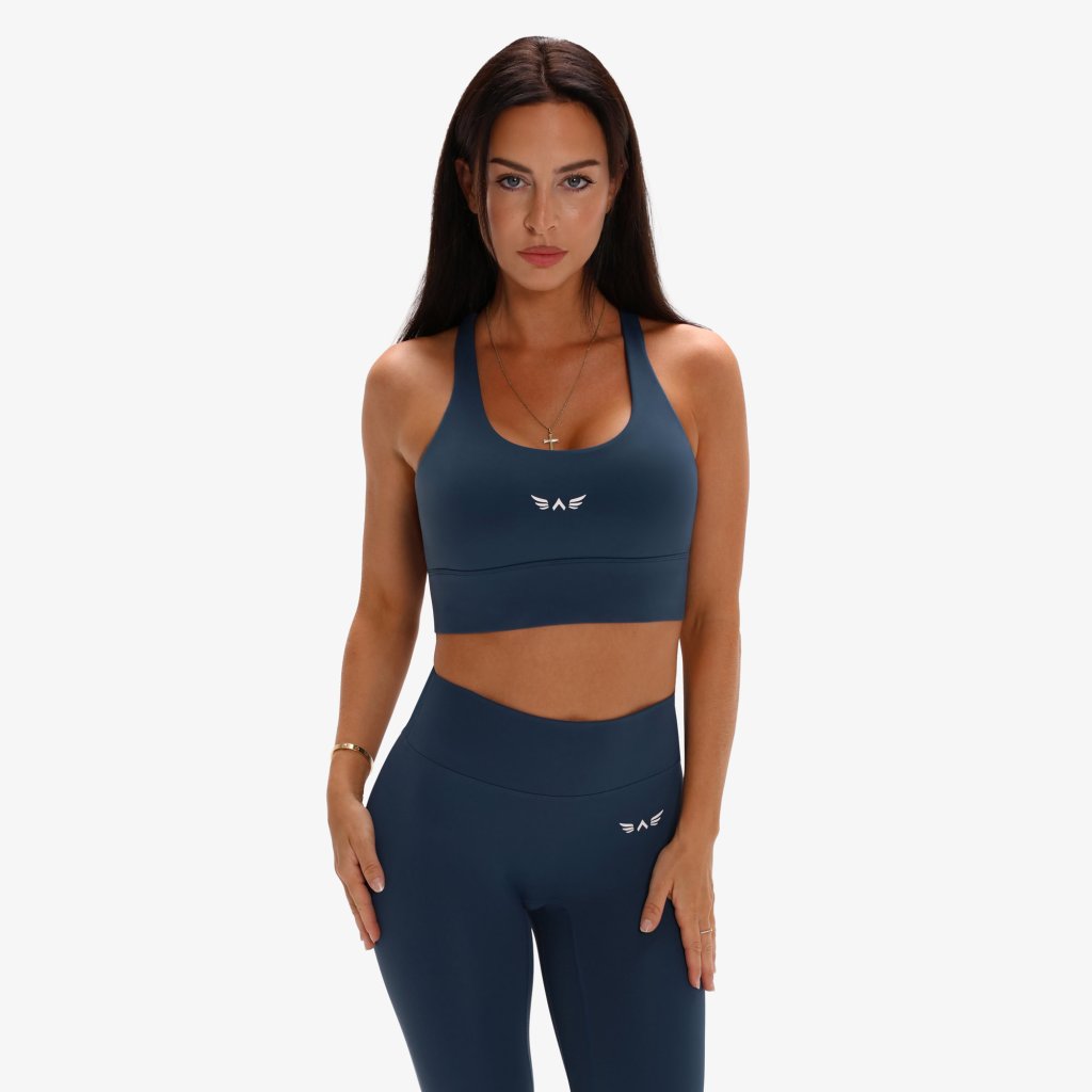 Exalted Aura Performance Sportovní Top - vintage blue (Velikost L)