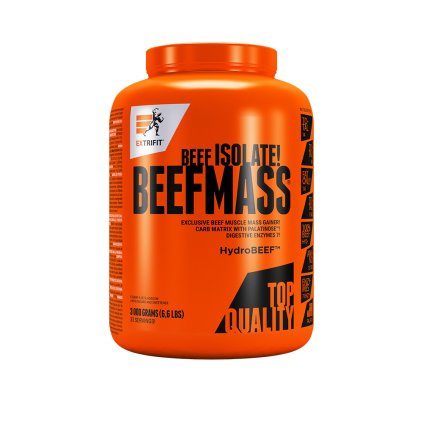 Extrifit BeefMass 3000 g (Příchuť čokoláda)