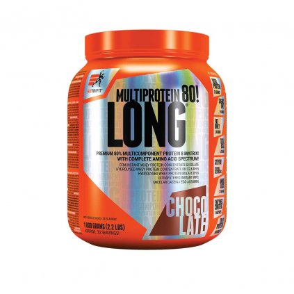 Extrifit Long 80 Multiprotein 1000 g (Příchuť čokoláda)