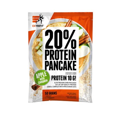 Extrifit Protein Pancake 20 % 50g (Příchuť jablko-skořice)