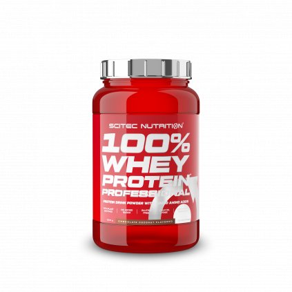 Scitec Nutrition 100% Whey Protein Professional 920 g (Příchuť čokoláda-kokos)