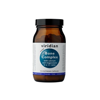 Viridian Bone Complex 90 cps (Vápník a hořčík v poměru 1:1)