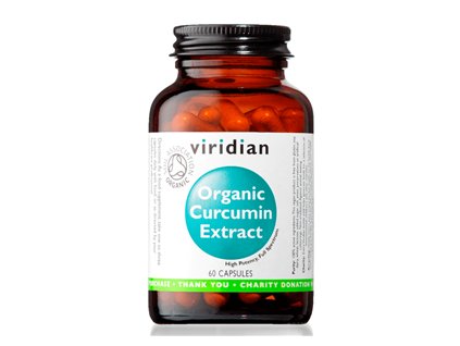 Viridian Organic Curcumin Extract 60 cps(Kurkumin)
