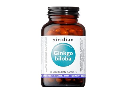 Viridian Ginkgo Biloba 60 cps