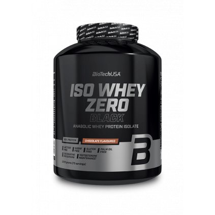 BioTech Iso Whey Zero Black 2270 g (Příchuť čokoláda)