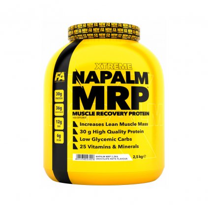 Fitness Authority Xtreme Napalm MRP 2500 g (Příchuť čokoláda-oříšek)