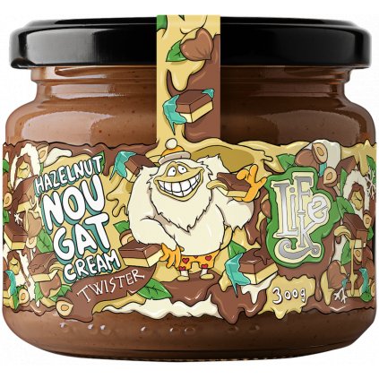 LifeLike Twister 300 g hazelnut nougat