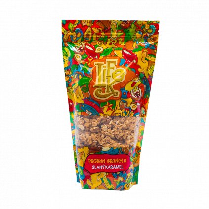 LifeLike Protein Granola 400 g slaný karamel