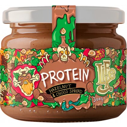 LifeLike Protein 300 g hazelnut choco (Příchuť lískový oříšek-čokoláda)