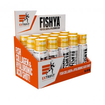 Extrifit Fishya Shot 15 x 90 ml (Příchuť meruňka)