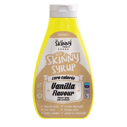 Skinny Food Syrup 425 ml (Příchuť vanilka)