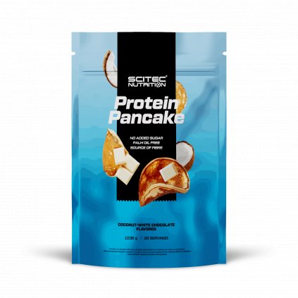 Scitec Nutrition Protein pancake 1036g (Příchuť bílá čokoláda-kokos)