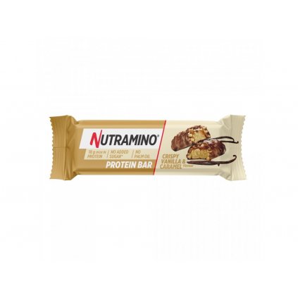 Nutramino Protein Bar 55 g (Příchuť vanilka-karamel)