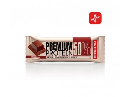 Nutrend Premium Protein 50 Bar 50 g