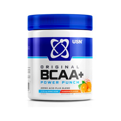USN BCAA Power Punch 400 g (Příchuť mandarinka)