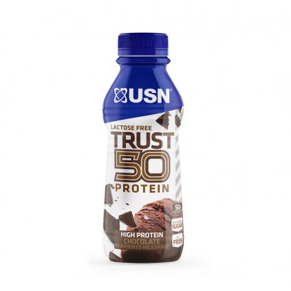 USN Trust 50 Protein 500 ml (Příchuť čokoláda)