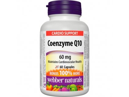 Webber Naturals Coenzyme Q10 60 mg 60 cps