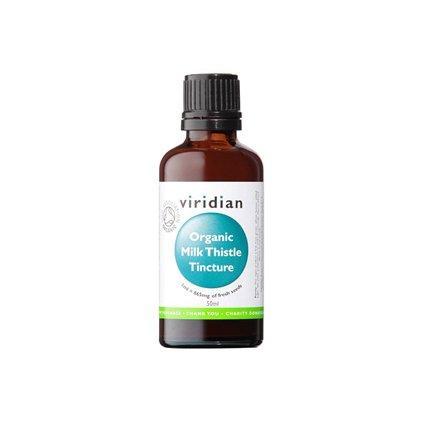 Viridian Organic Milk Thistle Tincture 50 ml (Ostropestřec mariánský tinktura Bio)