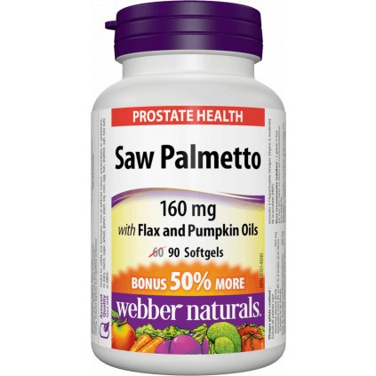 Webber Naturals Saw Palmetto 90 tob