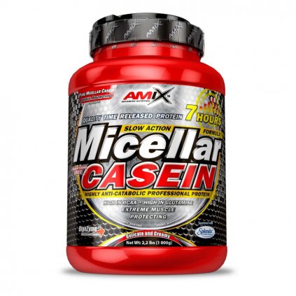 Amix Micellar Casein 1000g (Příchuť lesní ovoce)