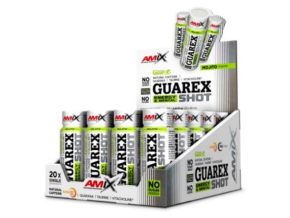 Amix Guarex Energy & Mental SHOT 20 x 60 ml mojito