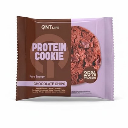 QNT Protein Cookie 60 g (Příchuť čokoládové kousky)
