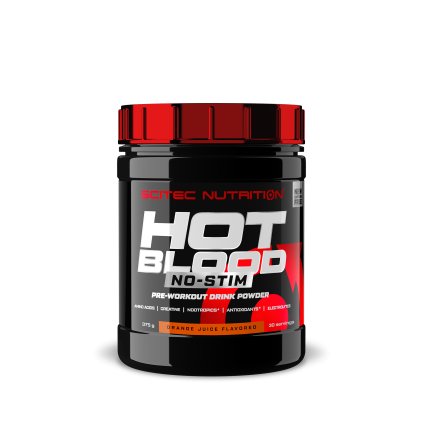 Scitec Nutrition Hot Blood No-Stim 375 g (Příchuť pomerančový džus)