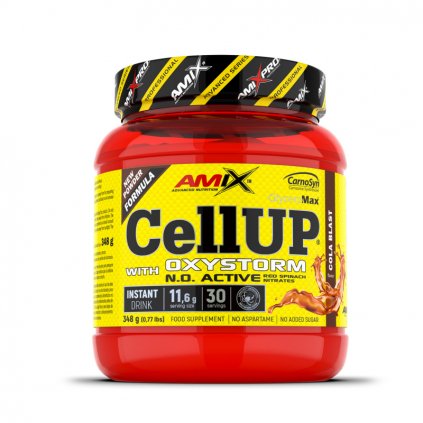 Amix CellUP Powder with OXYSTORM 348 g (Příchuť cola)