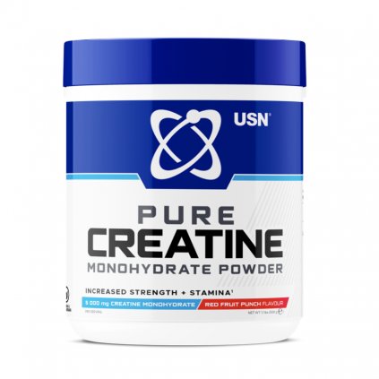 USN Pure Creatine Monohydrate 500 g (Příchuť červené ovoce)