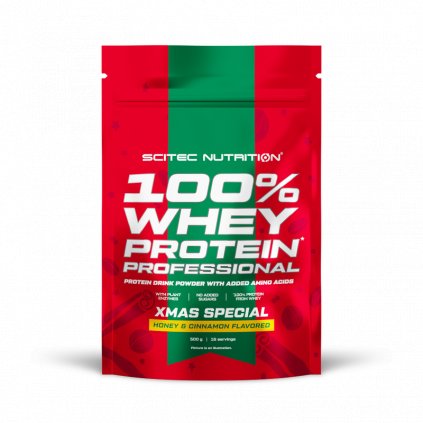 Scitec Nutrition 100% Whey Protein Professional 500 g (Příchuť Med a skořice)