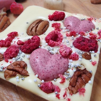 Passion zdobená čokoláda 80g (Varianty Bílá čokoláda)