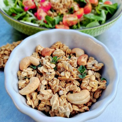Slaná křupavá granola 200g (prichut Sýrová 200g)