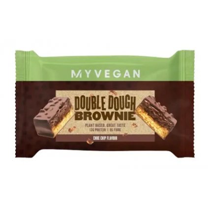 MyVegan Double Dough Brownie 60 g chocolate chip