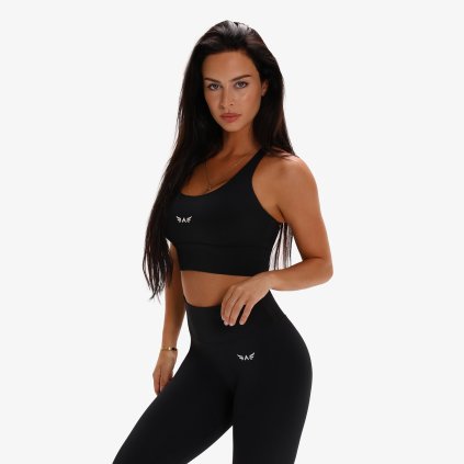 Exalted Dámský Aura Performance Sportovní Top - černá (Velikost XS)