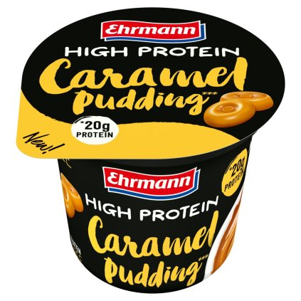 Ehrmann High Protein Pudding 200 g (Příchuť karamel)