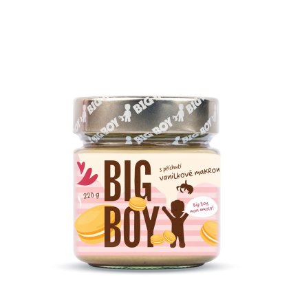 Big Boy Vanilková Makronka 220 g (Příchuť vanilka)