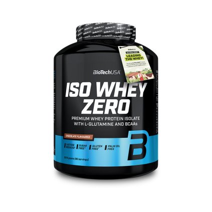 BioTech Iso Whey Zero 2270 g (Příchuť čokoláda)